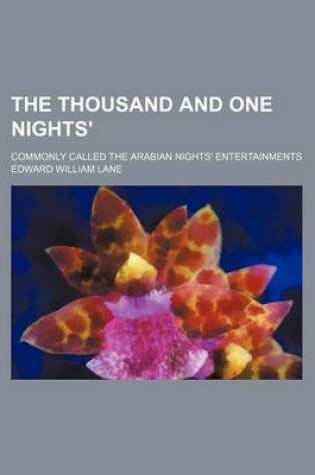 Cover of The Thousand and One Nights' (Volume 8); Commonly Called the Arabian Nights' Entertainments