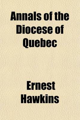 Book cover for Annals of the Diocese of Quebec