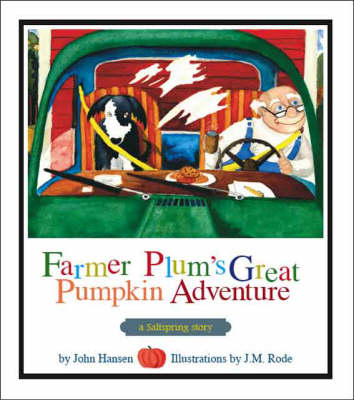 Book cover for Farmer Plum's Great Pumpkin Adventure