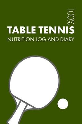 Book cover for Table Tennis Sports Nutrition Journal