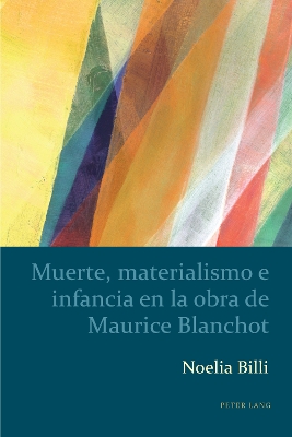 Cover of Muerte, Materialismo E Infancia En La Obra de Maurice Blanchot