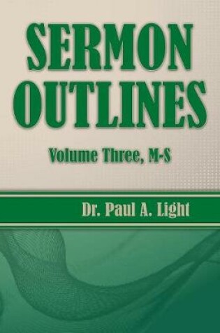 Cover of Sermon Outlines, Volume Three M-S