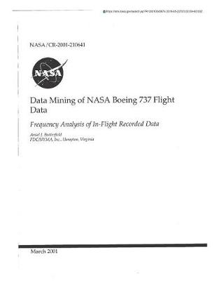 Book cover for Data Mining of NASA Boeing 737 Flight Data