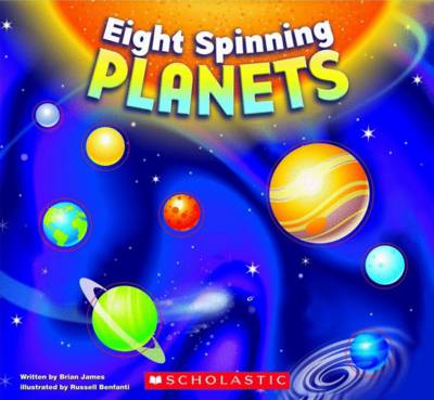 Book cover for Eight Spinning Planets