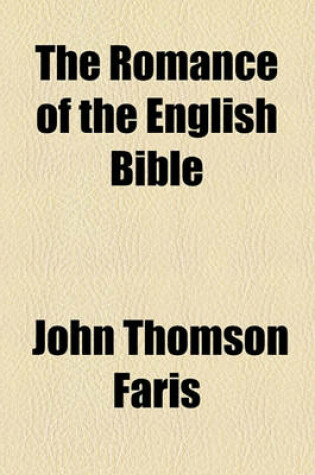 Cover of The Romance of the English Bible