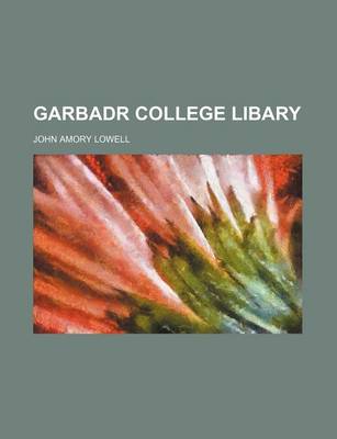 Book cover for Garbadr College Libary