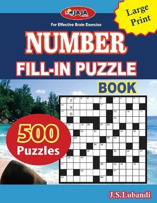 Book cover for Number Fill-In Puzzle Book