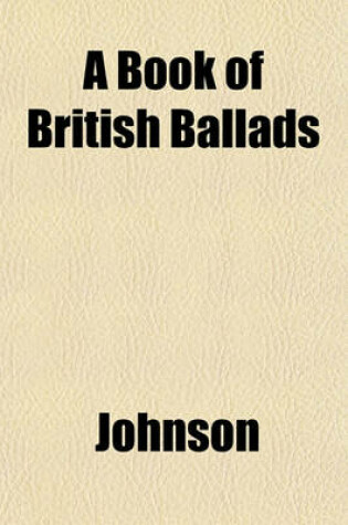 Cover of A Book of British Ballads