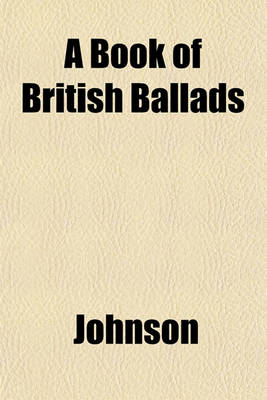 Book cover for A Book of British Ballads