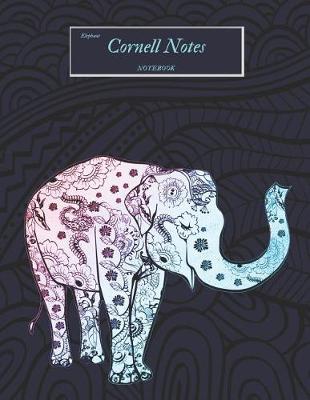 Book cover for Elephant Cornell Notes Notebook