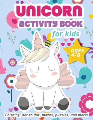 Book cover for Unicorn Activity Book For Kids
