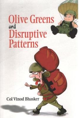 Book cover for Olive Greens and Disruptive Patterns