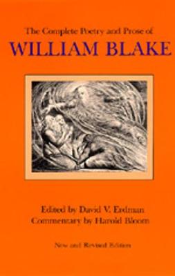 Book cover for The Complete Poetry and Prose of William Blake