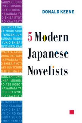 Book cover for Five Modern Japanese Novelists