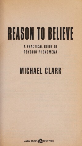 Book cover for Reason to Believe