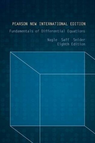 Cover of Fundamentals of Differential Equations (Subscription)