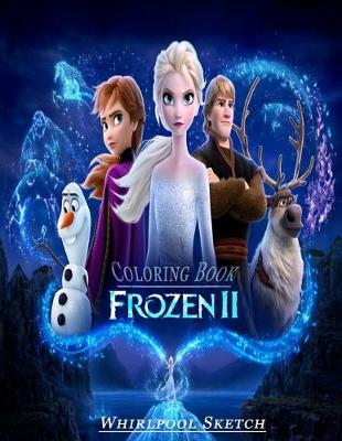 Book cover for Frozen II Coloring Book