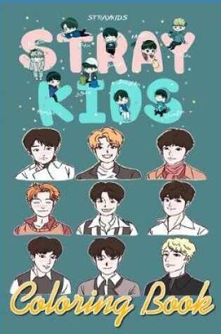 Cover of Stray Kids Coloring Book