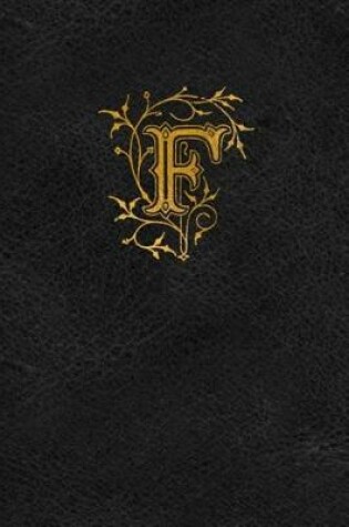 Cover of Old English Monogram Journal - Letter F