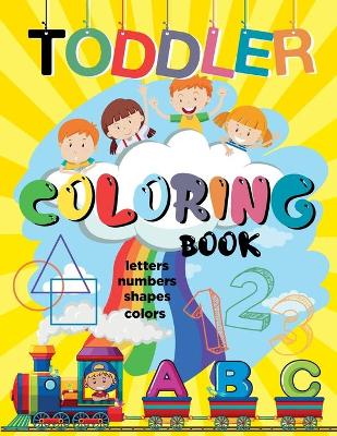 Book cover for Toddler Coloring Book