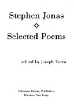 Cover of Selected Poems