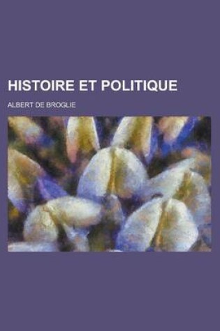 Cover of Histoire Et Politique