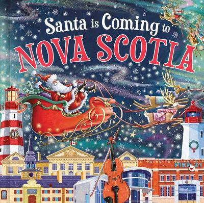 Book cover for Santa Is Coming to Nova Scotia