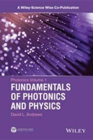 Cover of Photonics, Volume 1