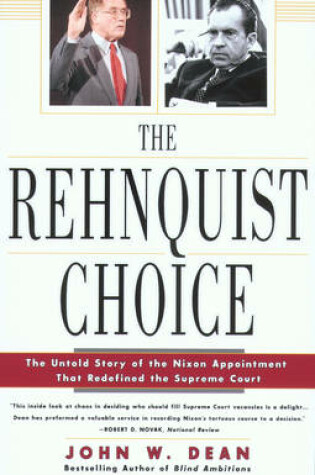 Cover of The Rehnquist Choice