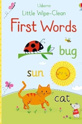 Cover of Little Wipe-Clean First Words