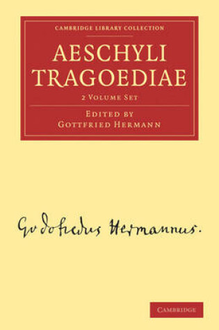 Cover of Aeschyli Tragoediae 2 Volume Paperback Set