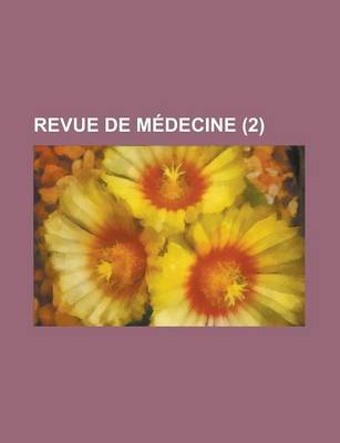 Book cover for Revue de Medecine (2)