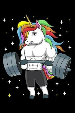 Cover of Funny powerlifting unicorn journal