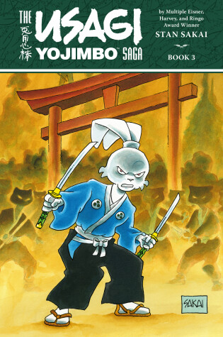 Cover of Usagi Yojimbo Saga Volume 3 (Second Edition)