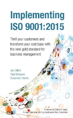 Book cover for Implementing ISO 9001:2015