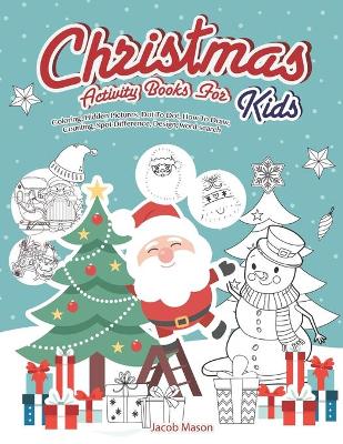 Cover of Christmas Activity Books For Kids