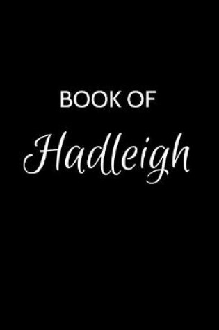 Cover of Book of Hadleigh