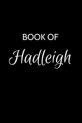 Book cover for Book of Hadleigh