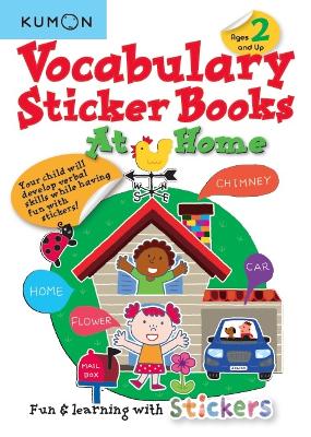 Book cover for Vocabulary Sticker Books: At Home