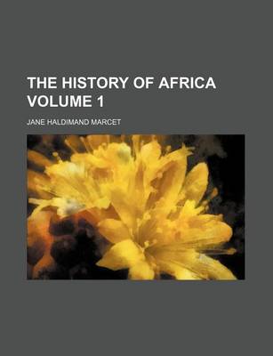 Book cover for The History of Africa Volume 1