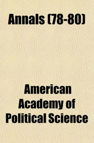 Cover of Annals (78-80)