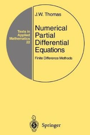 Cover of Numerical Partial Differential Equations: Finite Difference Methods