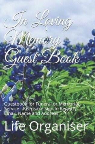 Cover of In Loving Memory Guest Book