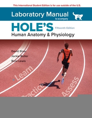 Book cover for ISE Laboratory Manual for Hole's Human Anatomy & Physiology Cat Version