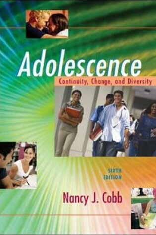 Cover of Adolescence: Continuity, Change, and Diversity
