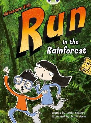 Book cover for BC Turquoise A/1A Adventure Kids: Run in the Rainforest