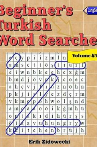 Cover of Beginner's Turkish Word Searches - Volume 3