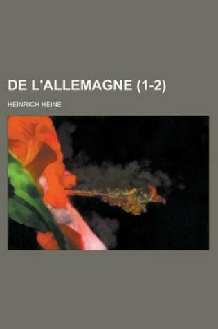 Cover of de L'Allemagne (1-2)