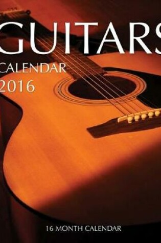 Cover of Guitars Calendar 2016
