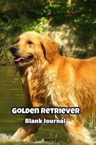 Cover of Golden Retriever Blank Journal